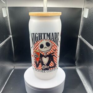 Nightmare before Christmas Iced coffee mug